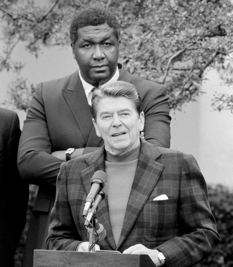 Big John Thompson. Photo credit: Charles Tasnadi/AP